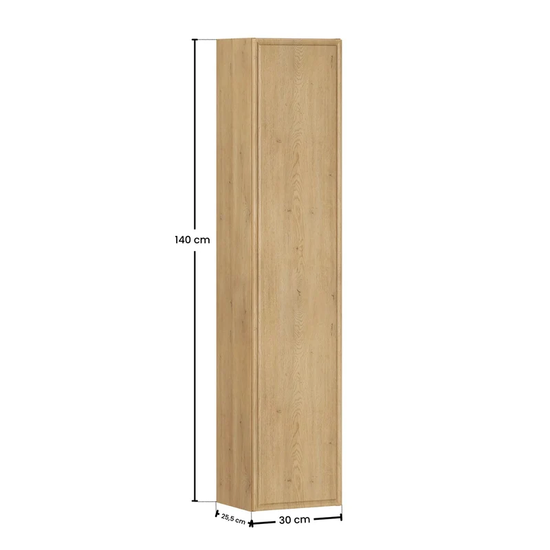Colonne murale 1 porte Elias Bois