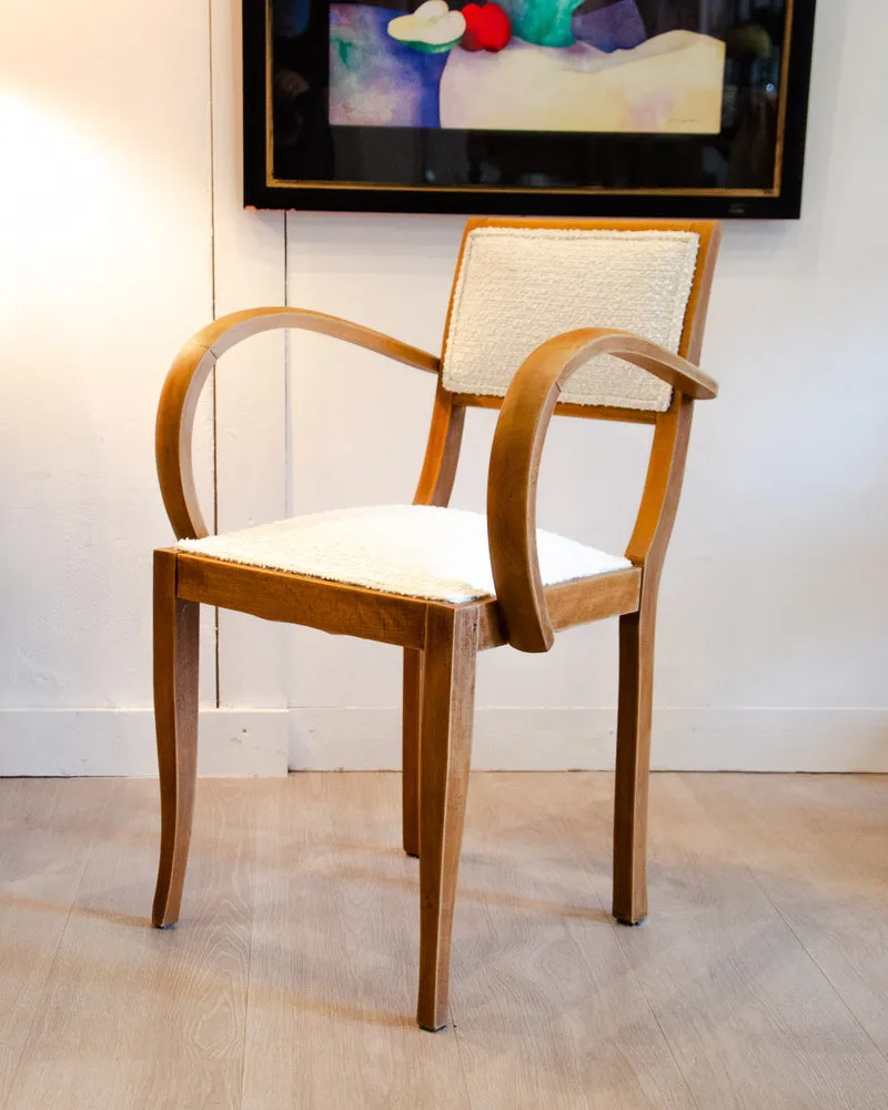 Ernest, la paire de fauteuils en hêtre N°952