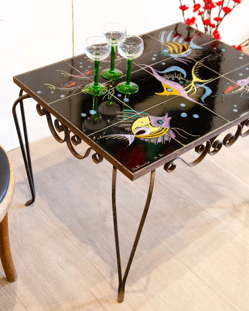 Donna, la table basse en céramique Vallauris N°991