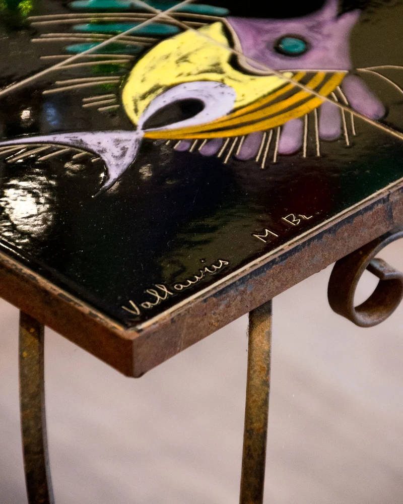 Donna, la table basse en céramique Vallauris N°991