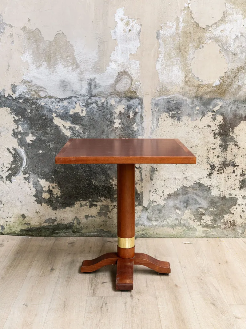 Denise, la table à manger bistro en bois N°1170