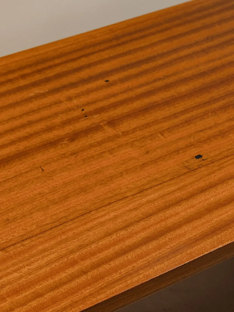 Léonie, la table basse sur tréteaux en bois N°917