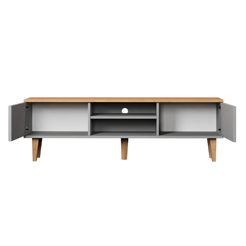 Meuble TV 160 cm Denver - Gris