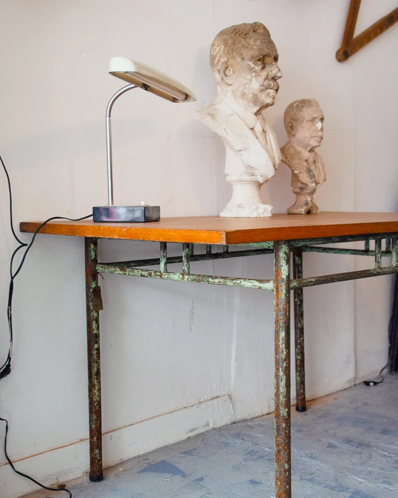 Yvan, le bureau industriel en métal N°528