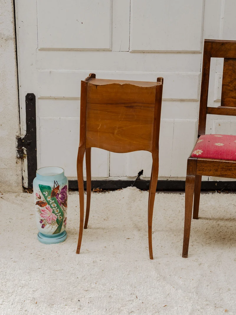 Odile, la table de chevet en bois N°1360