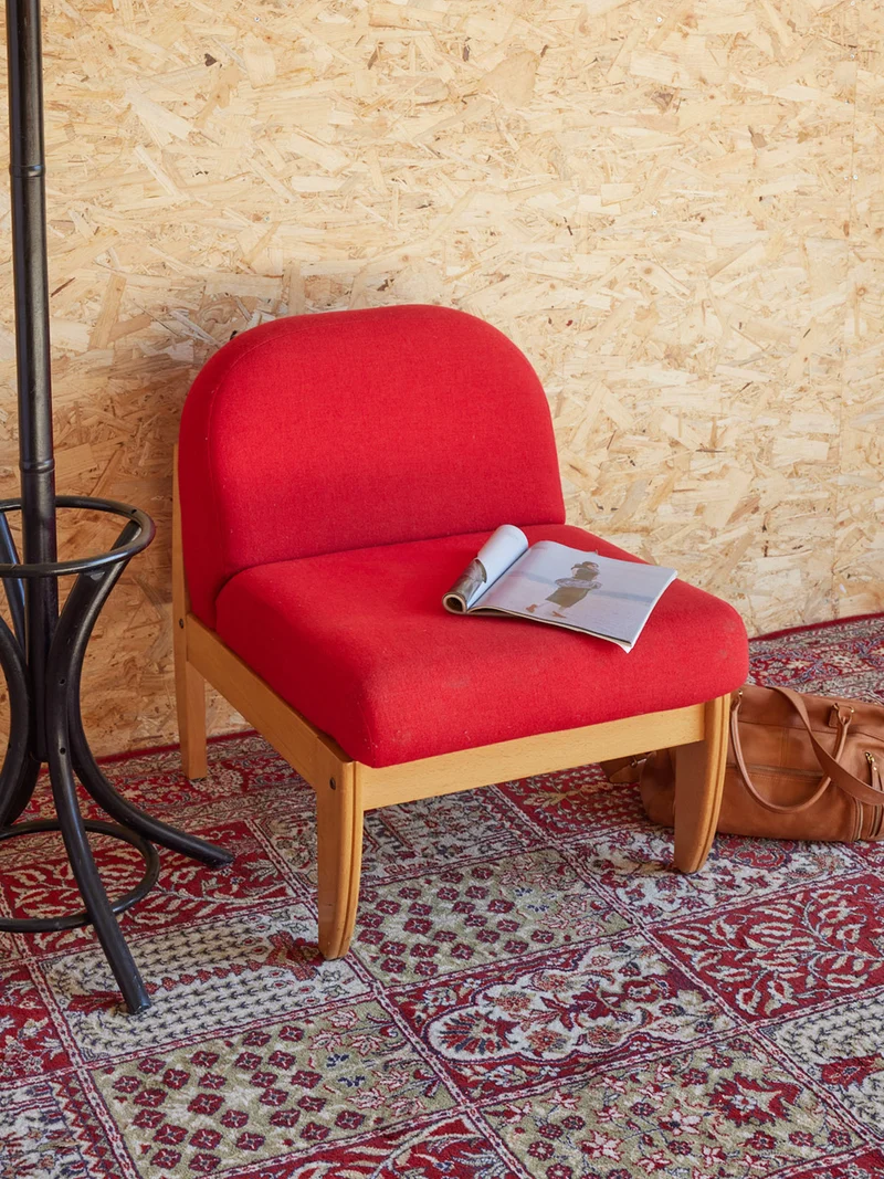 Olivia, la chauffeuse en bois N°88