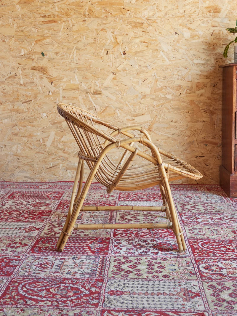 Ernest, le fauteuil en osier N°964