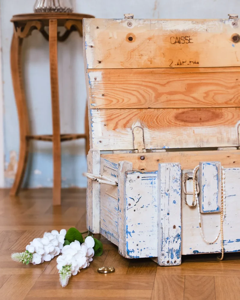 Lucien, la caisse en bois N°143