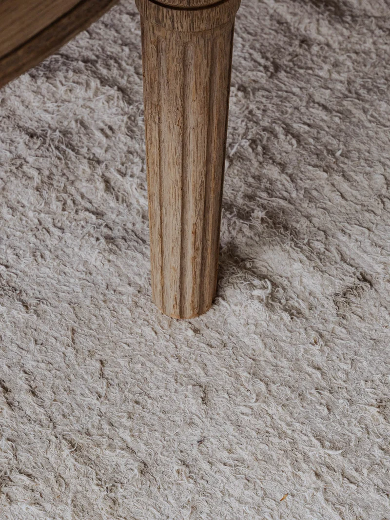 Léonie, la table basse ovale en bois N°936