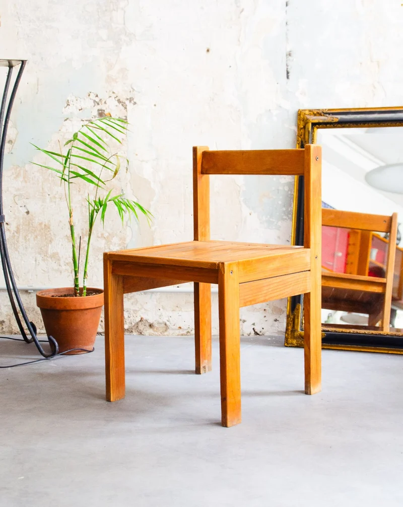 Alma, la chaise en bois clair N°1538