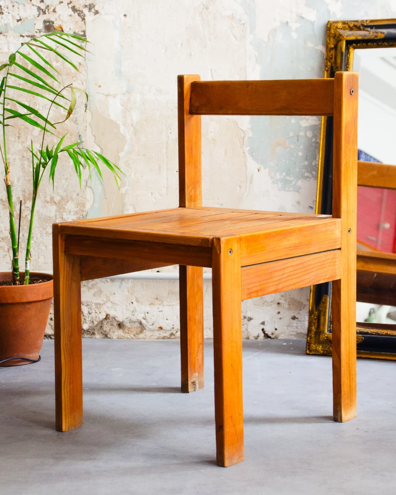 Alma, la chaise en bois clair N°1538