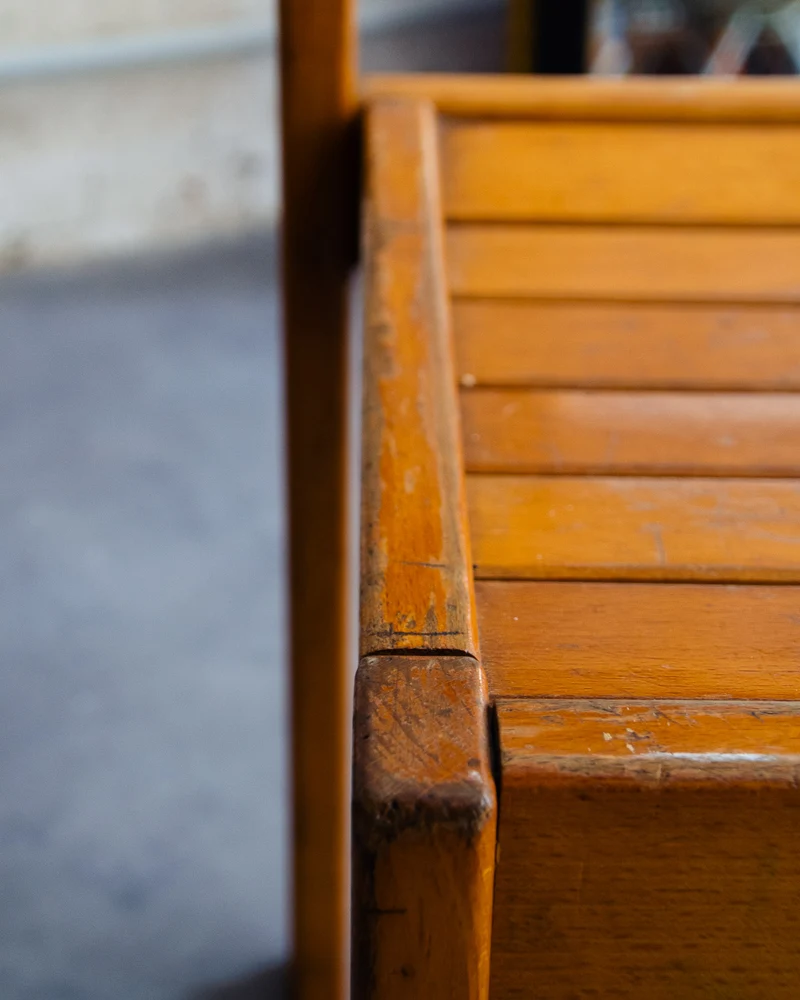 Alma, la chaise en bois clair minimaliste N°1539