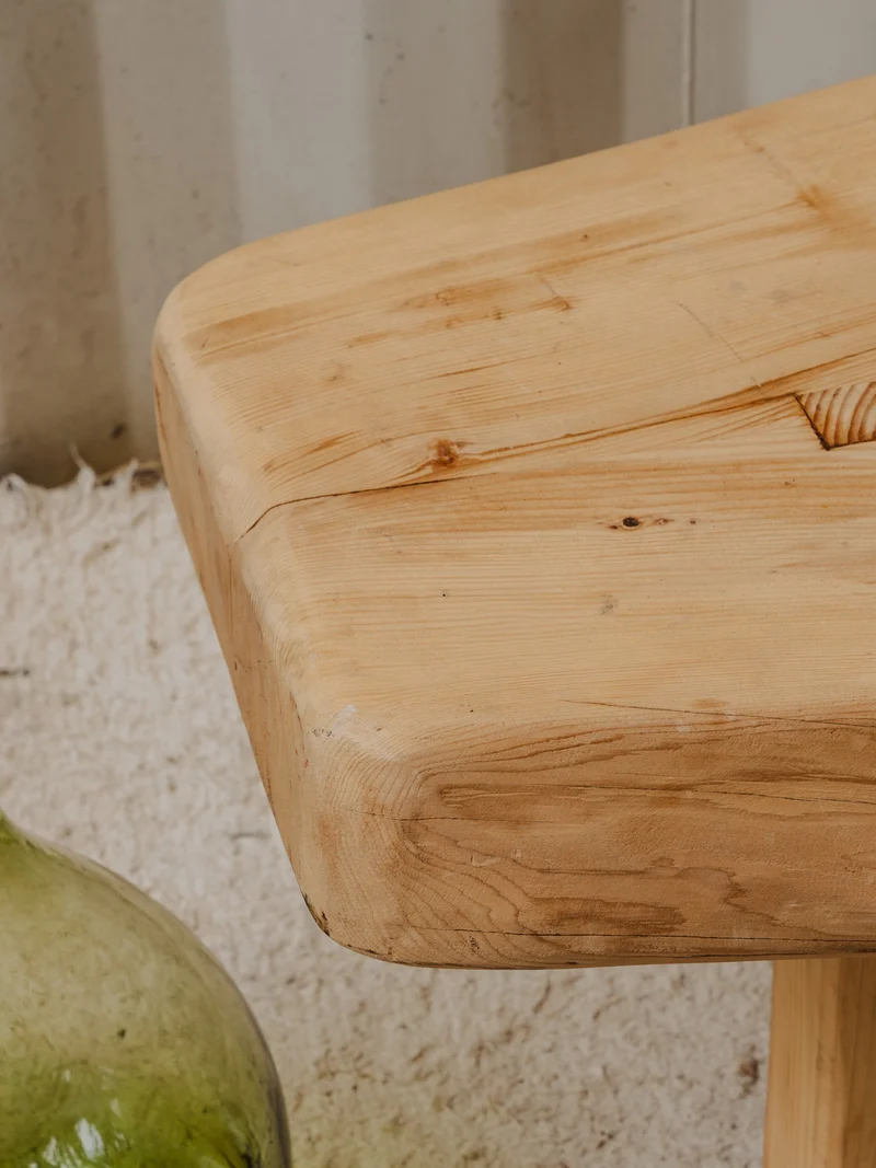 Léonie, la table basse rustique en bois N°970