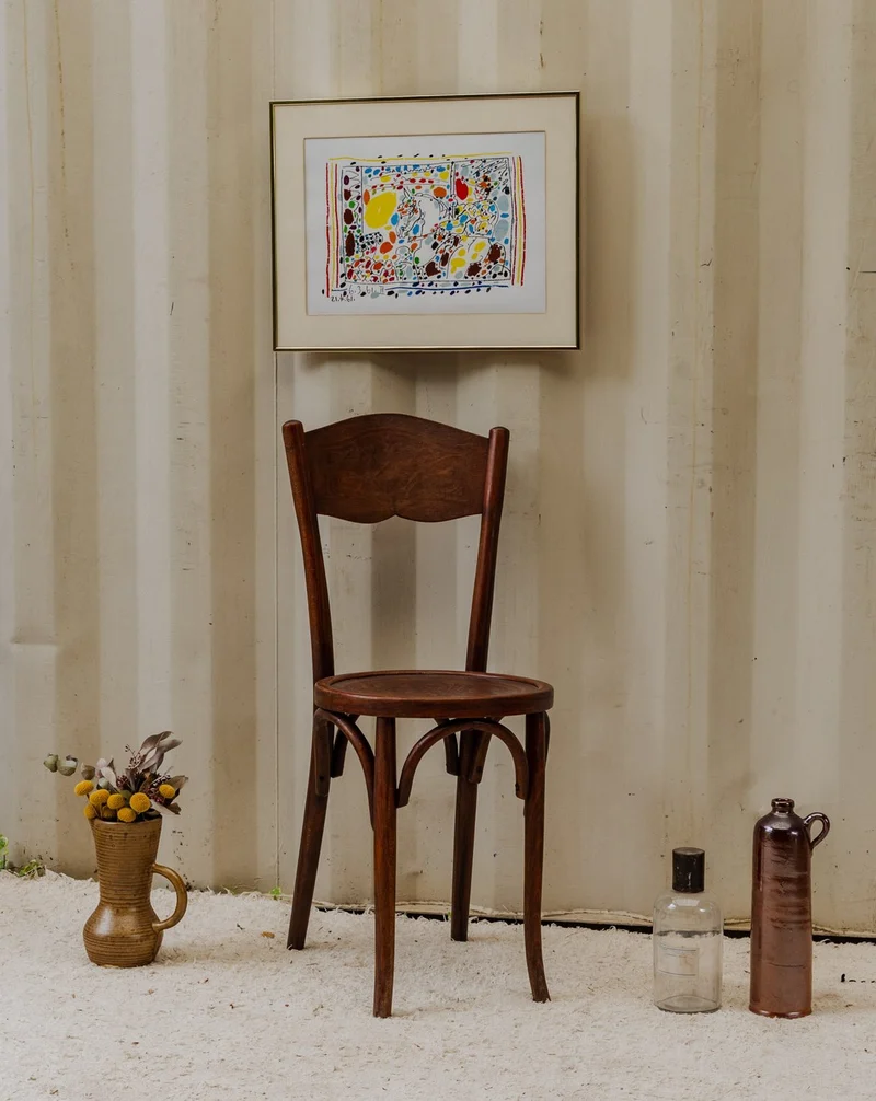 Claude, la chaise de bistrot en bois N°1280