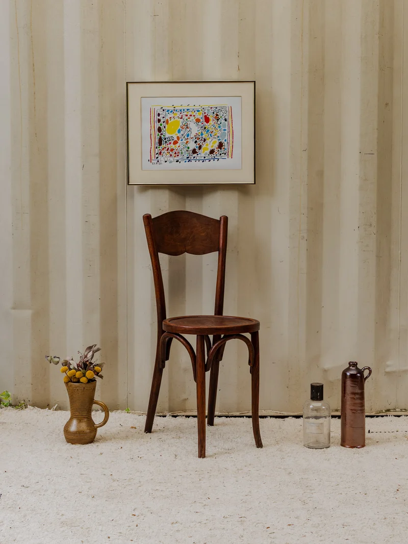 Claude, la chaise de bistrot en bois N°1280
