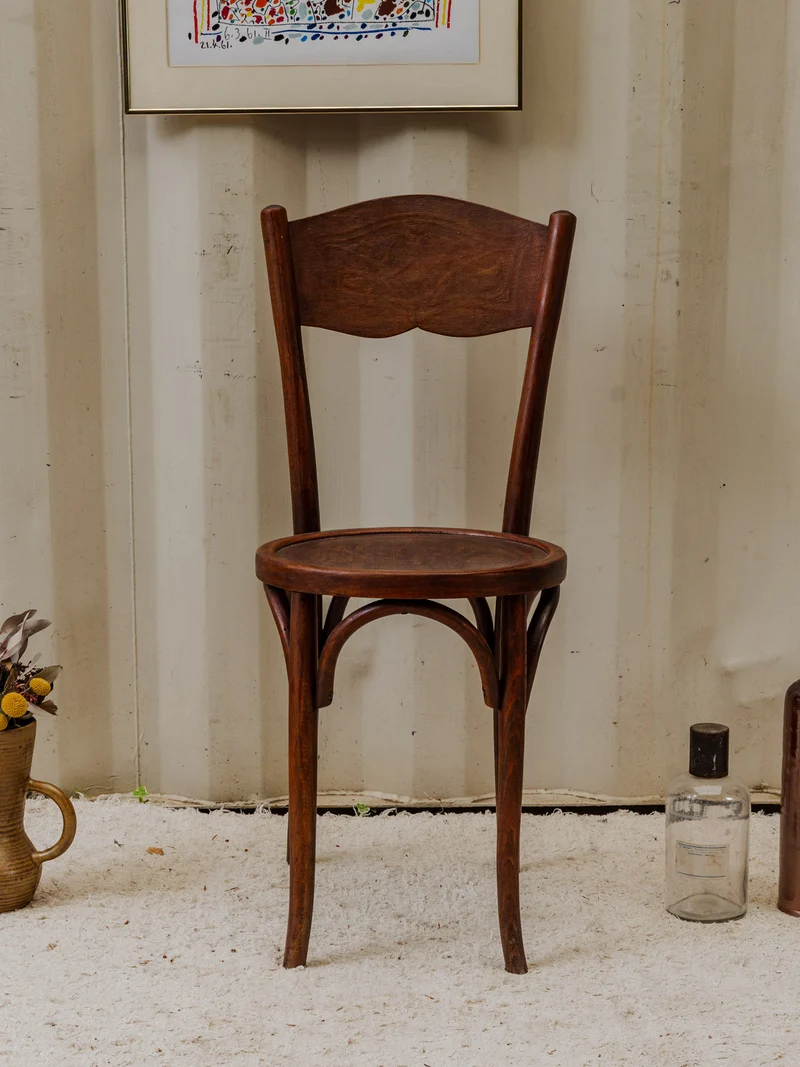 Claude, la chaise de bistrot en bois N°1280