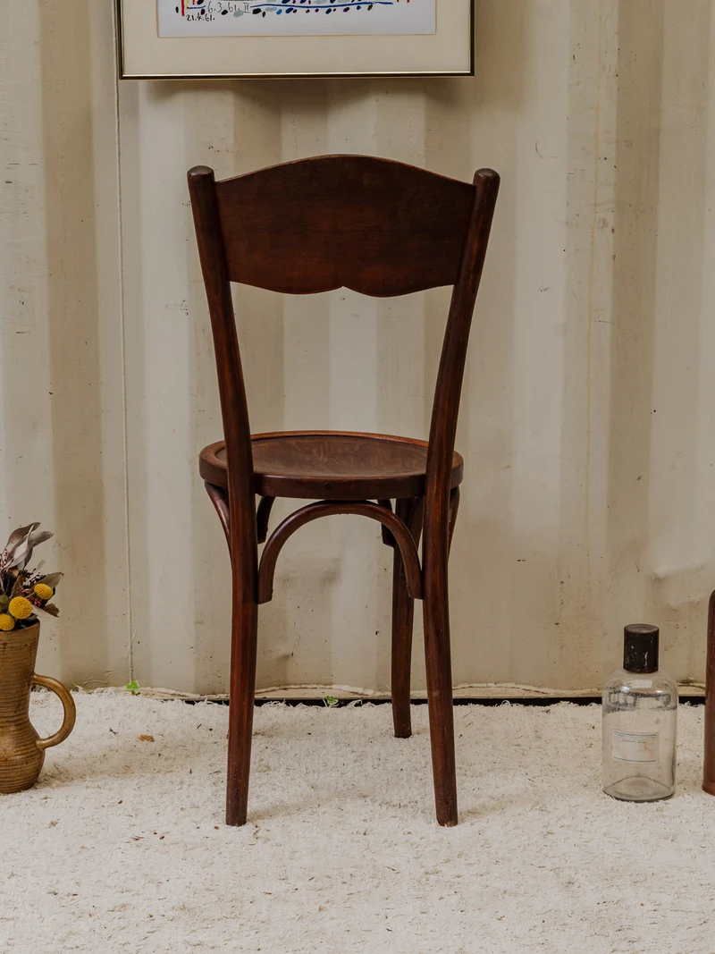 Claude, la chaise de bistrot en bois N°1280