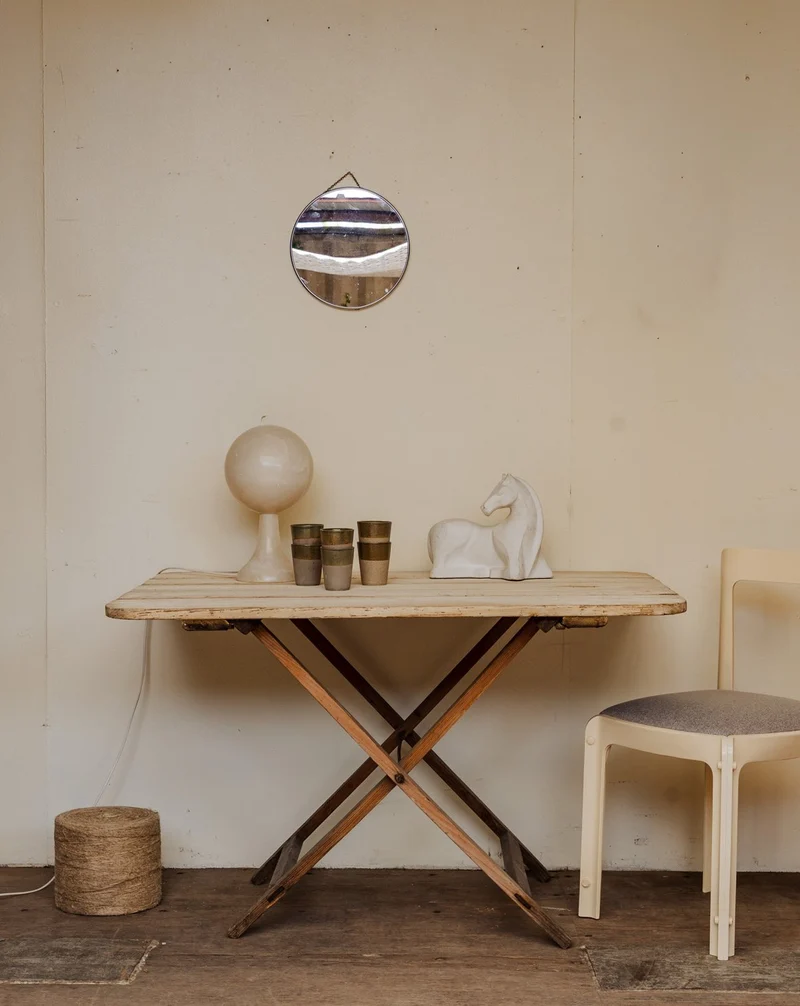 Romy, la table à manger pliante en bois N°1388