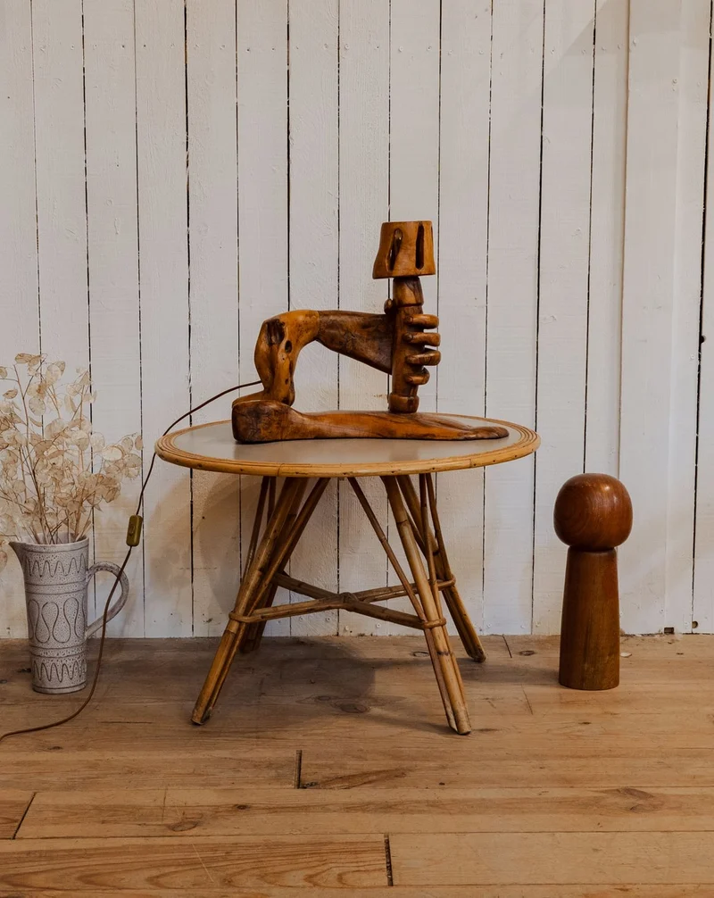 Suzanne, la lampe à poser en bois N°568