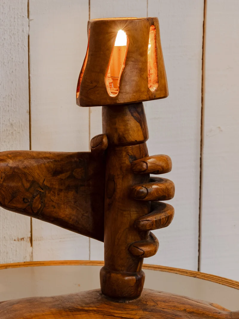 Suzanne, la lampe à poser en bois N°568