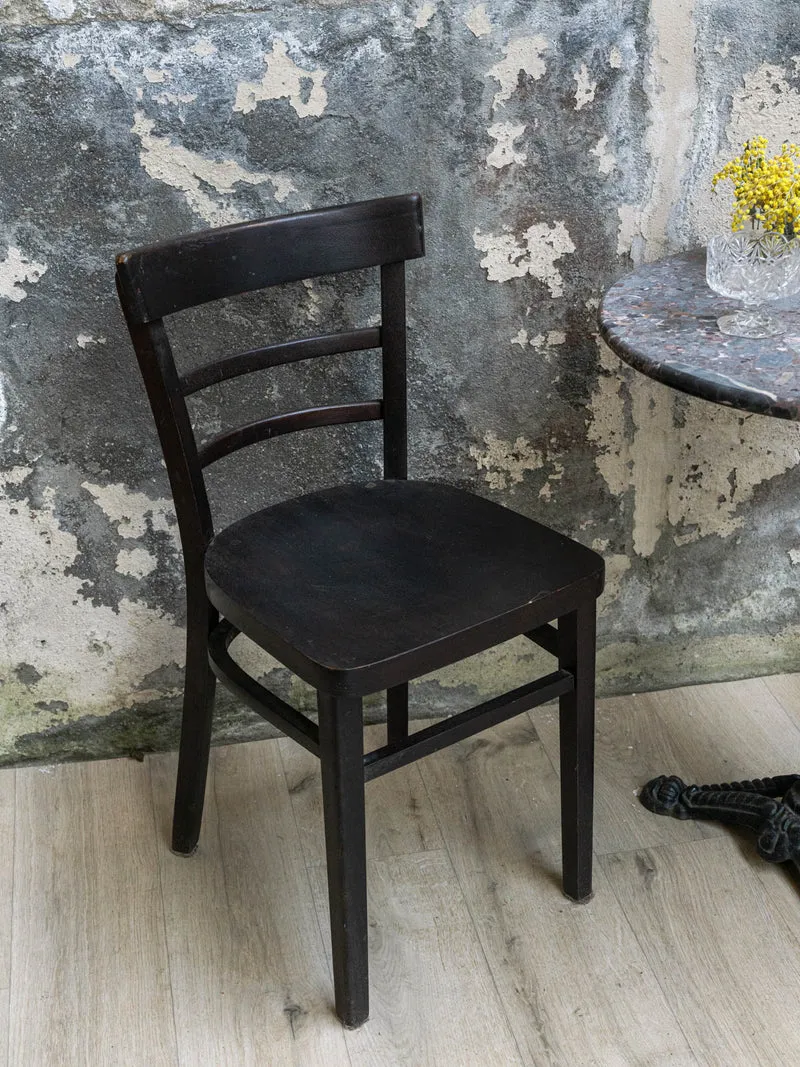 Claude, la paire de chaises en bois N°1261