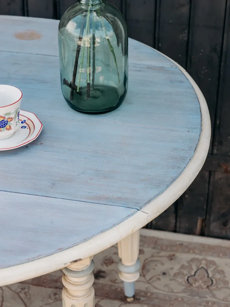 Romy, la table à manger à volets N°1332