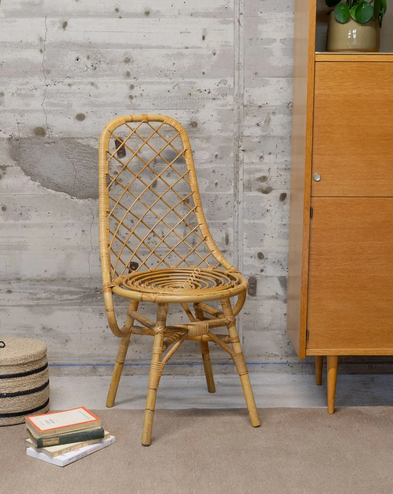 Claude, la chaise en bambou N°1236