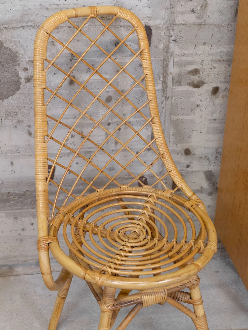 Claude, la chaise en bambou N°1236
