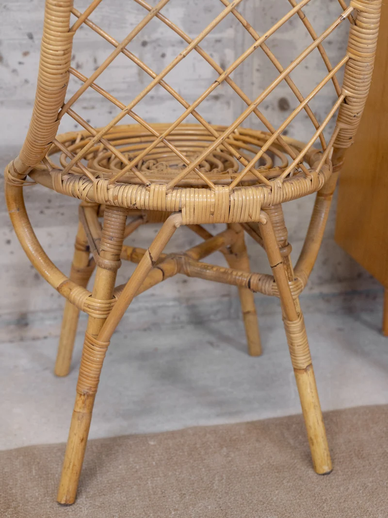 Claude, la chaise en bambou N°1236