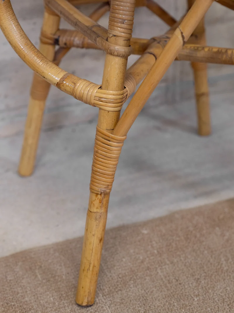 Claude, la chaise en bambou N°1236