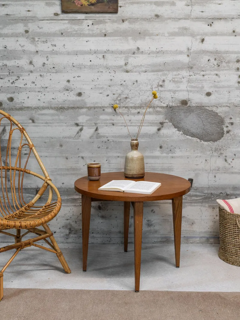 Donna, la table basse ronde en bois N°970