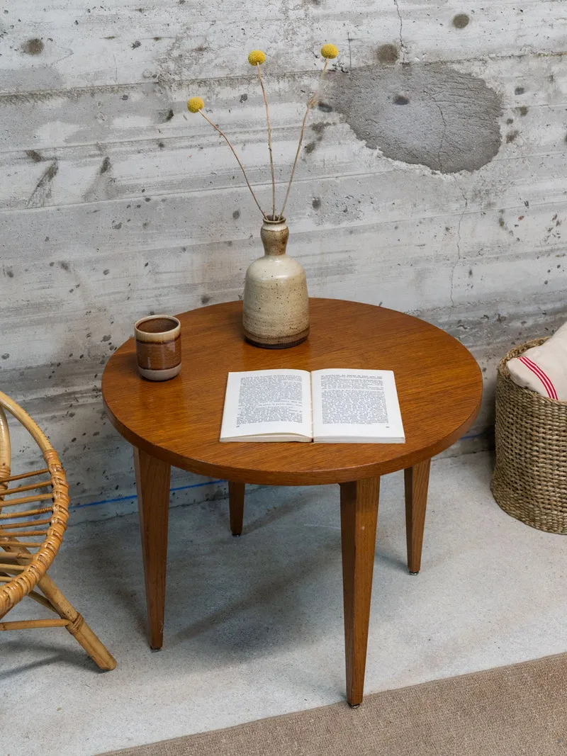 Donna, la table basse ronde en bois N°970