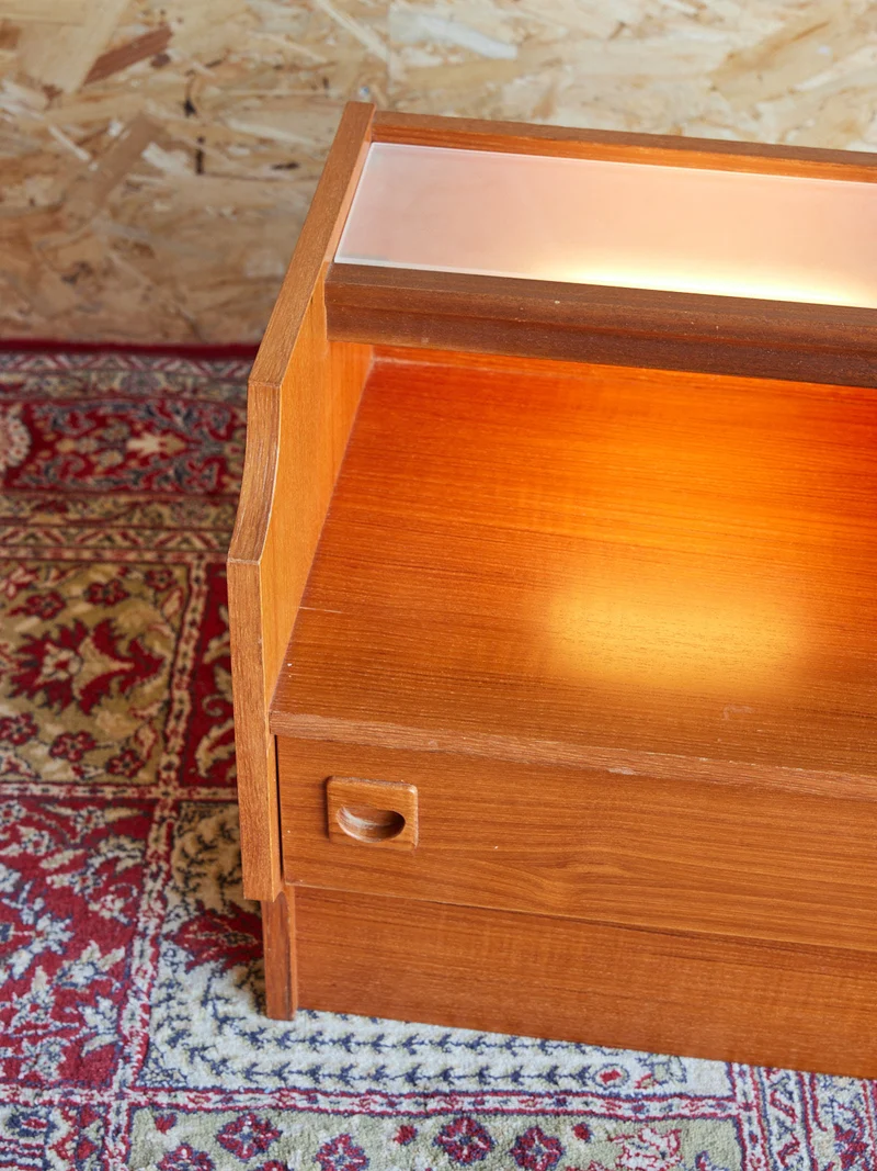 Maïa, la paire de chevets en bois N°1476