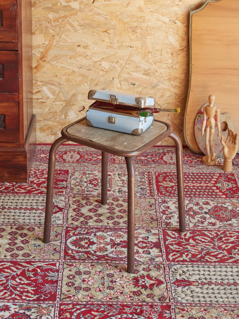 Regis, la paire de tabourets d'atelier N°1361