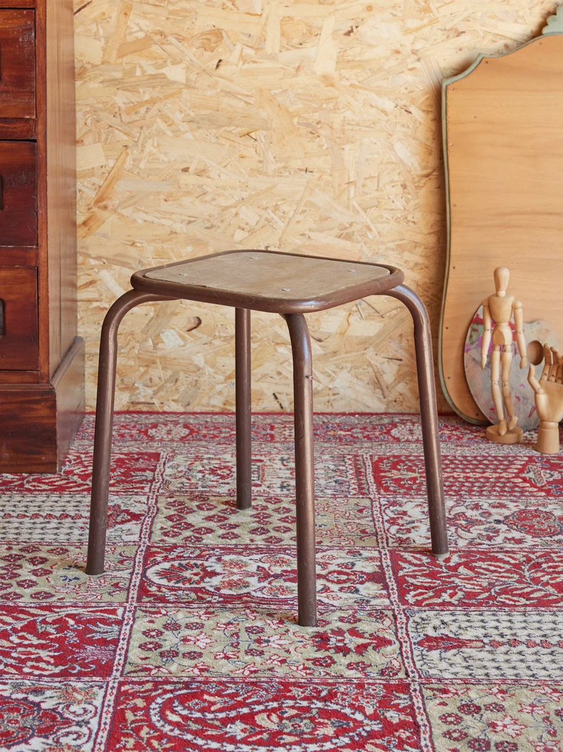 Regis, la paire de tabourets d'atelier N°1361