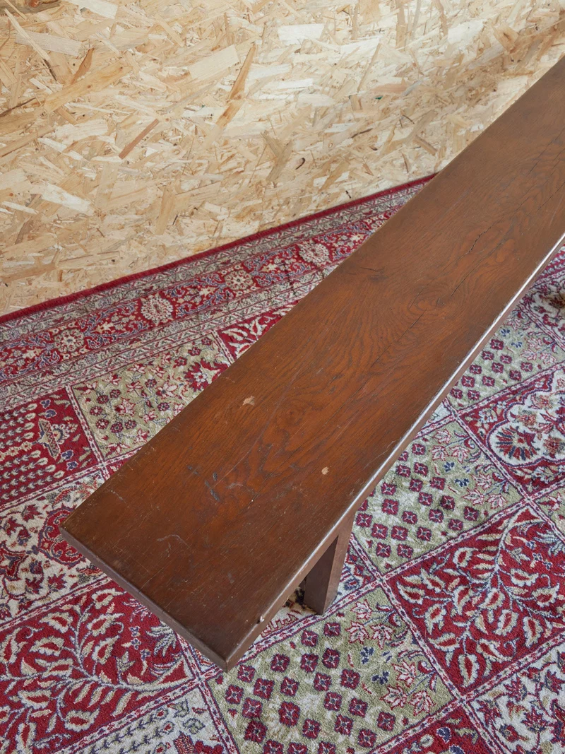 Antoine, le banc de ferme en bois N°428