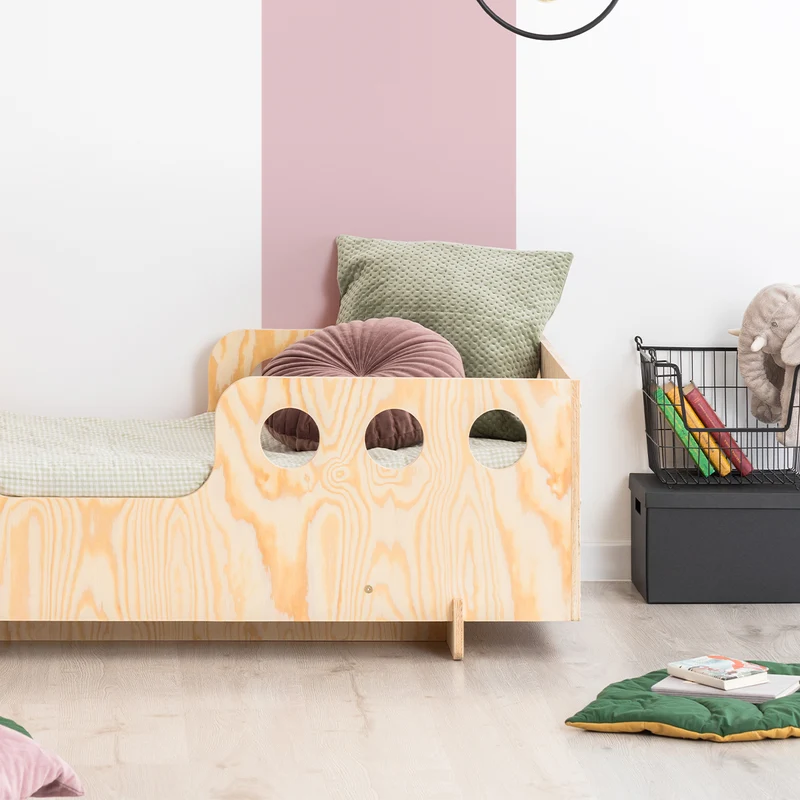 Lit 70x140 sommier inclus Anaïs Bois