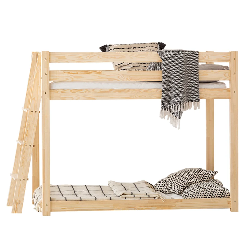 Lit superposé 70x140 sommier inclus Owen Bois
