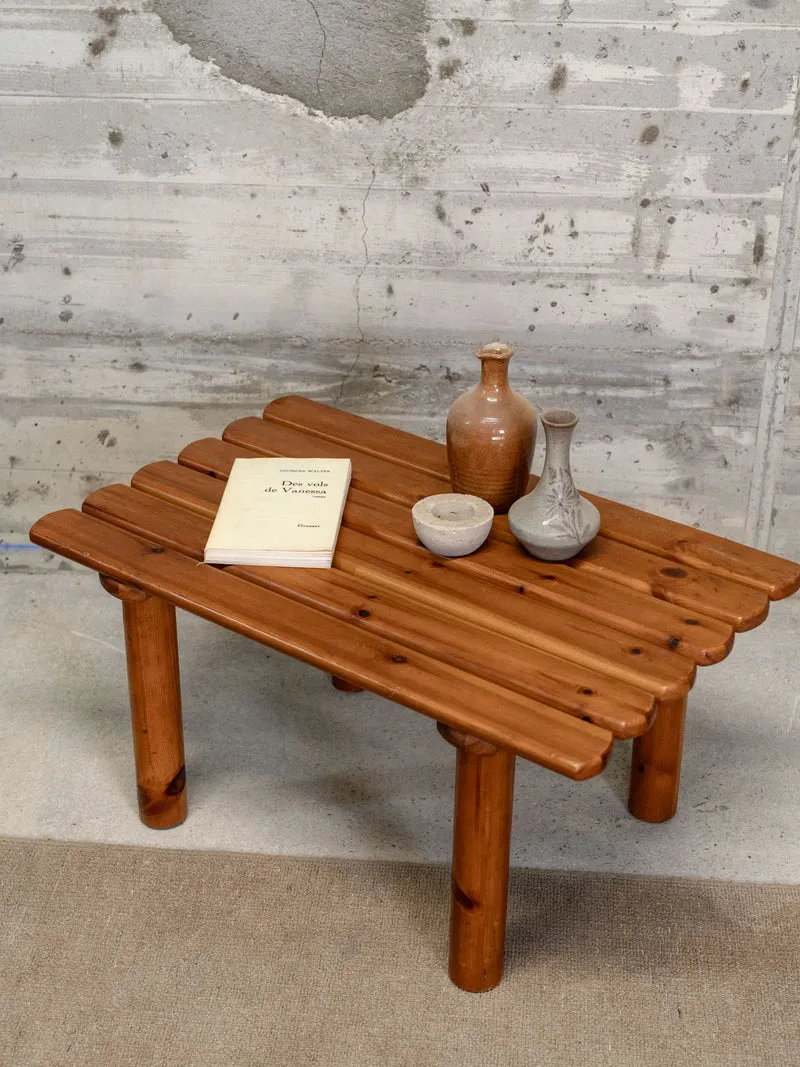 Léonie, la table basse en pin N°930