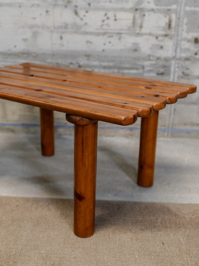 Léonie, la table basse en pin N°930