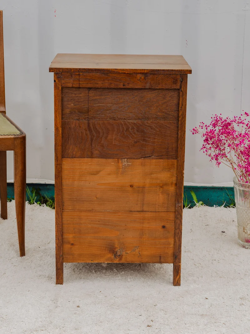 Odile, la table de chevet en bois N°1336