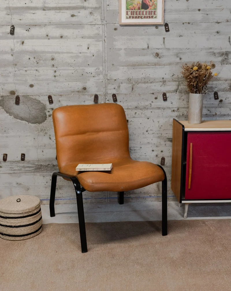 Jakob, le fauteuil en skaï N°1248