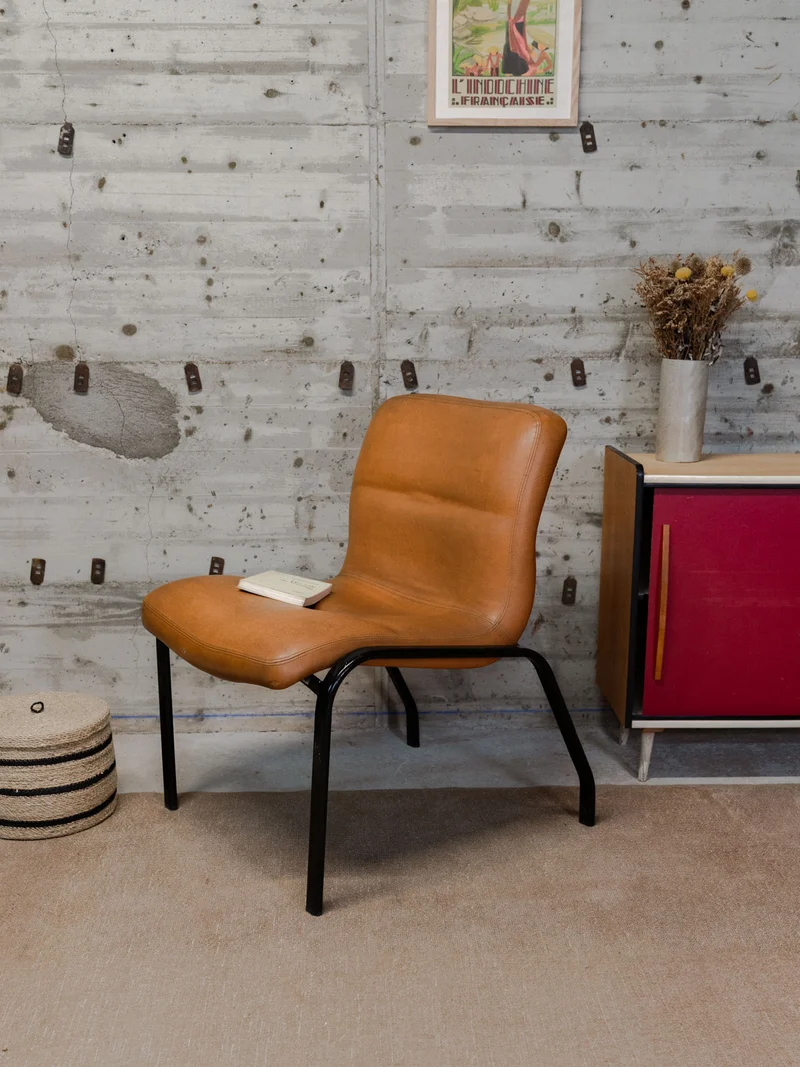 Jakob, le fauteuil en skaï N°1248