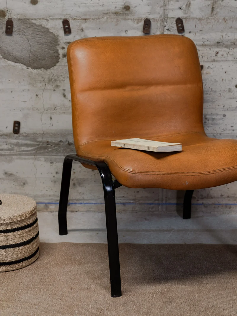Jakob, le fauteuil en skaï N°1248