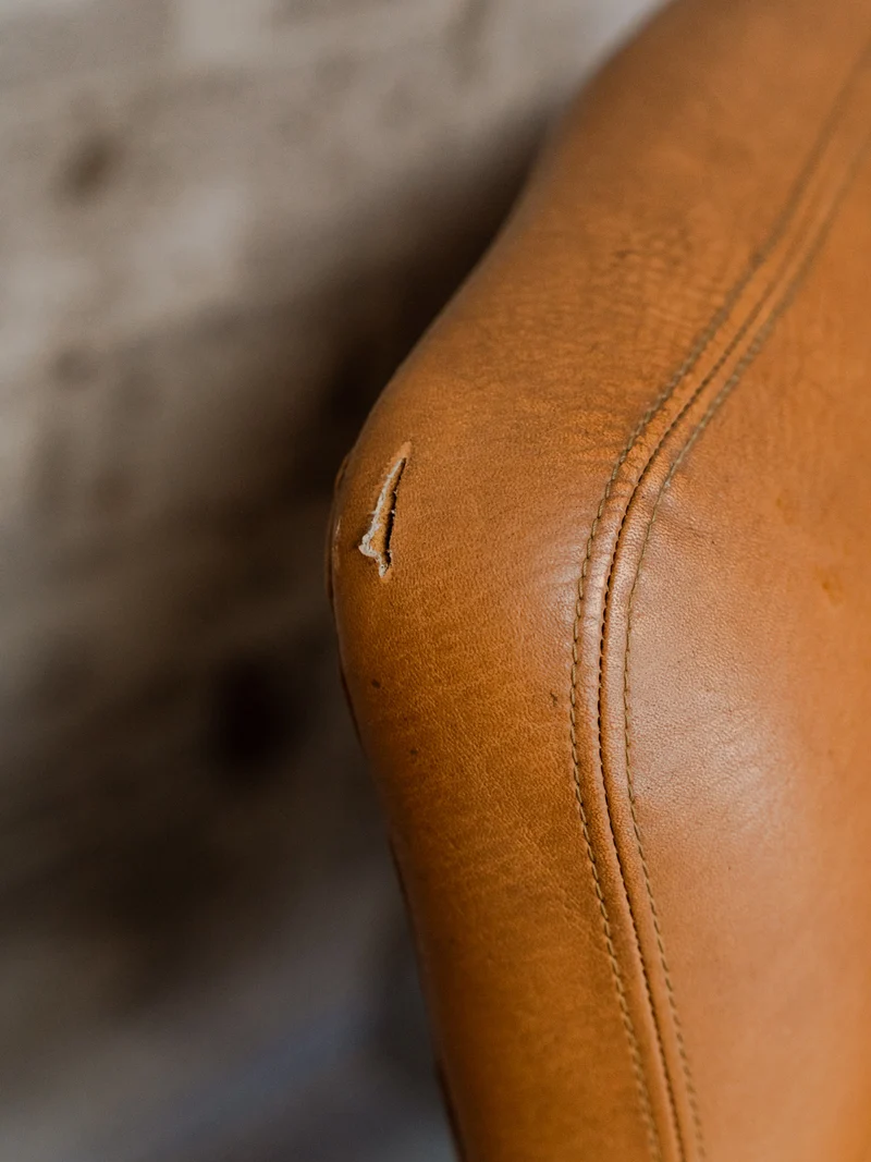 Jakob, le fauteuil en skaï N°1248