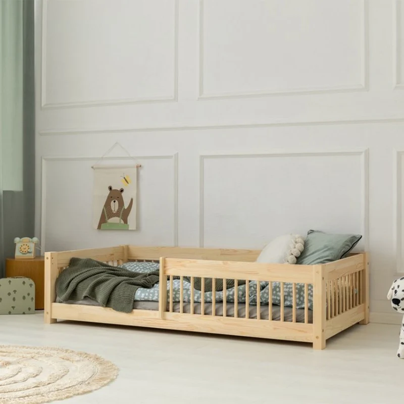 Lit 70x140 sommier inclus Ariette Bois