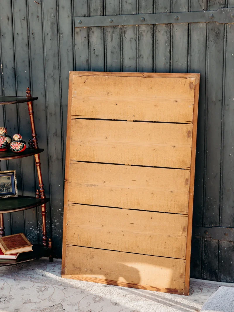 Georges, le grand miroir en bois N°1145