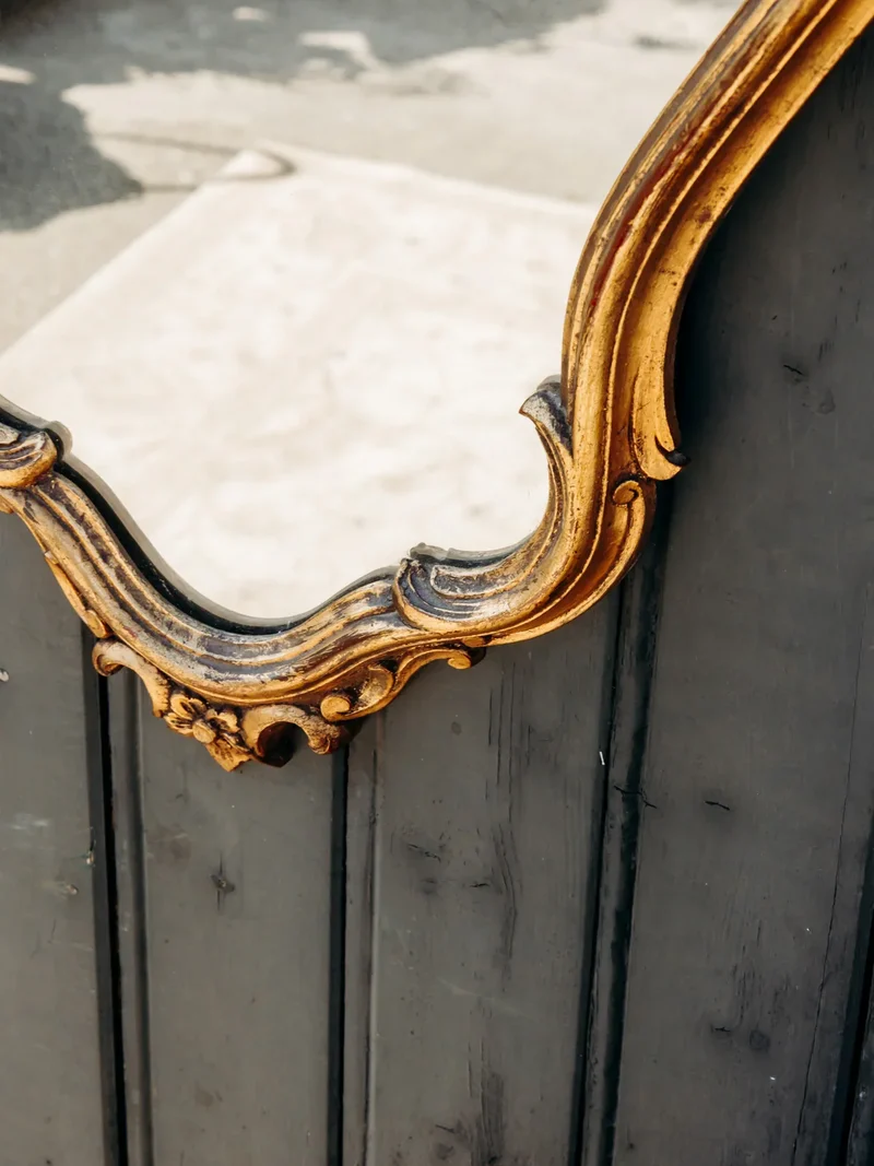 Georges, le miroir doré ancien N°1144