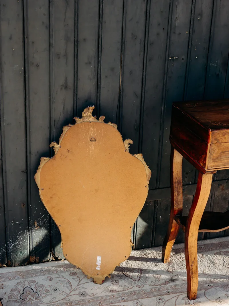Georges, le miroir doré ancien N°1144