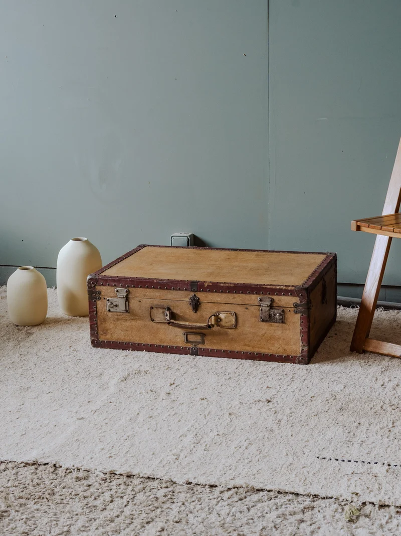 Lucienne, la valise vintage en bois N°297